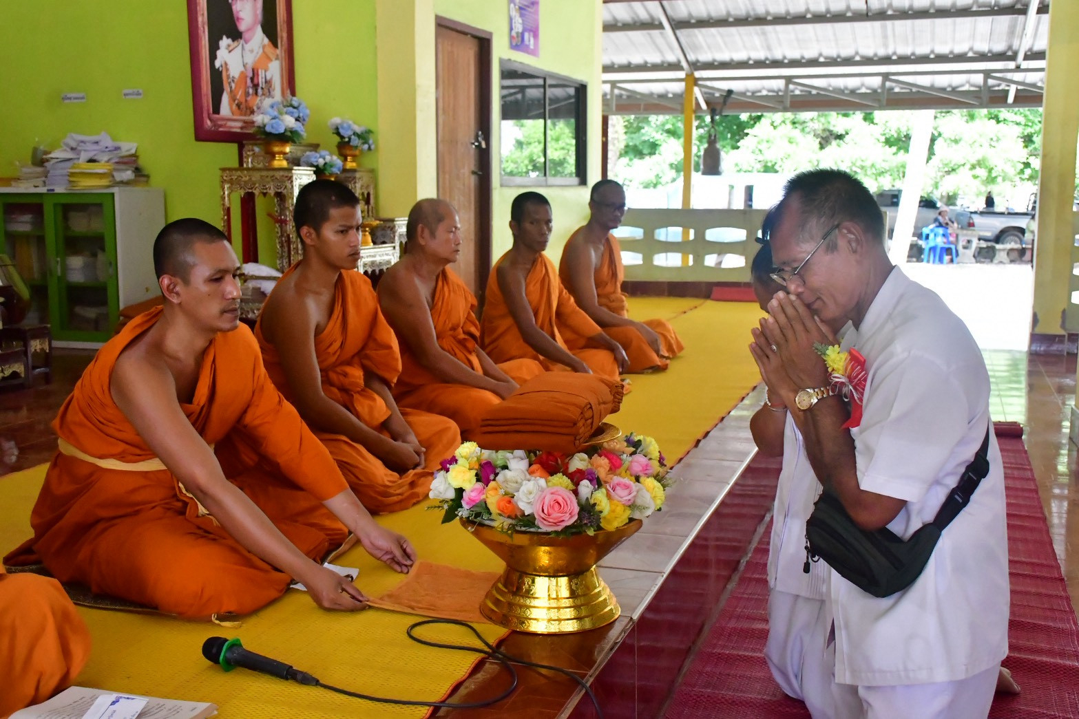 ภาพร่วมพิธีกรรมวัดทุ่งขมิ้น