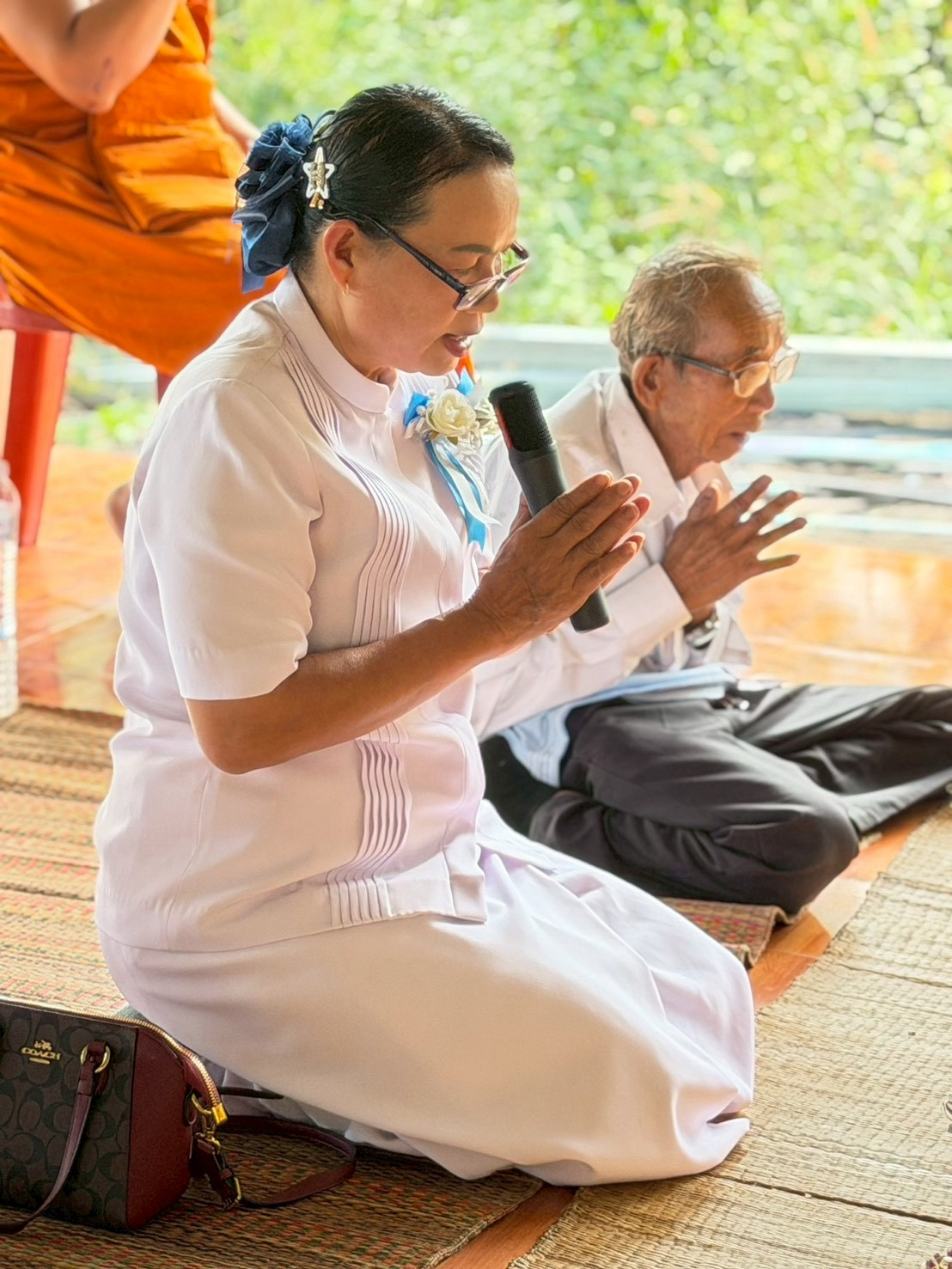 ภาพกล่าวคำถวายกฐินวัดป่าถ้ำด่านกรอก