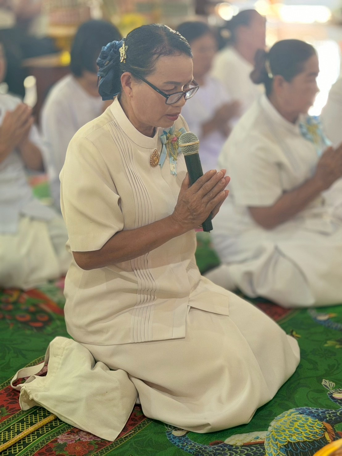 ภาพกล่าวคำถวายกฐินวัดศิริมงคล