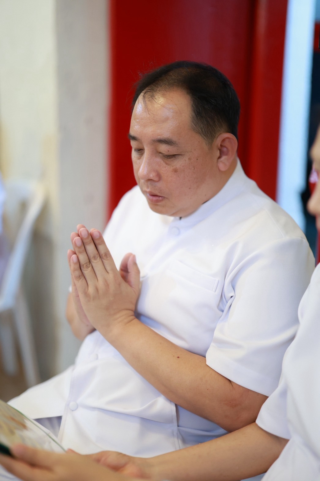 ภาพร่วมพิธีกรรมวัดจำปา