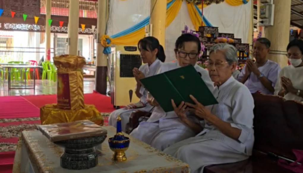 ภาพร่วมพิธีกรรมวัดใหม่พิณสุวรรณ