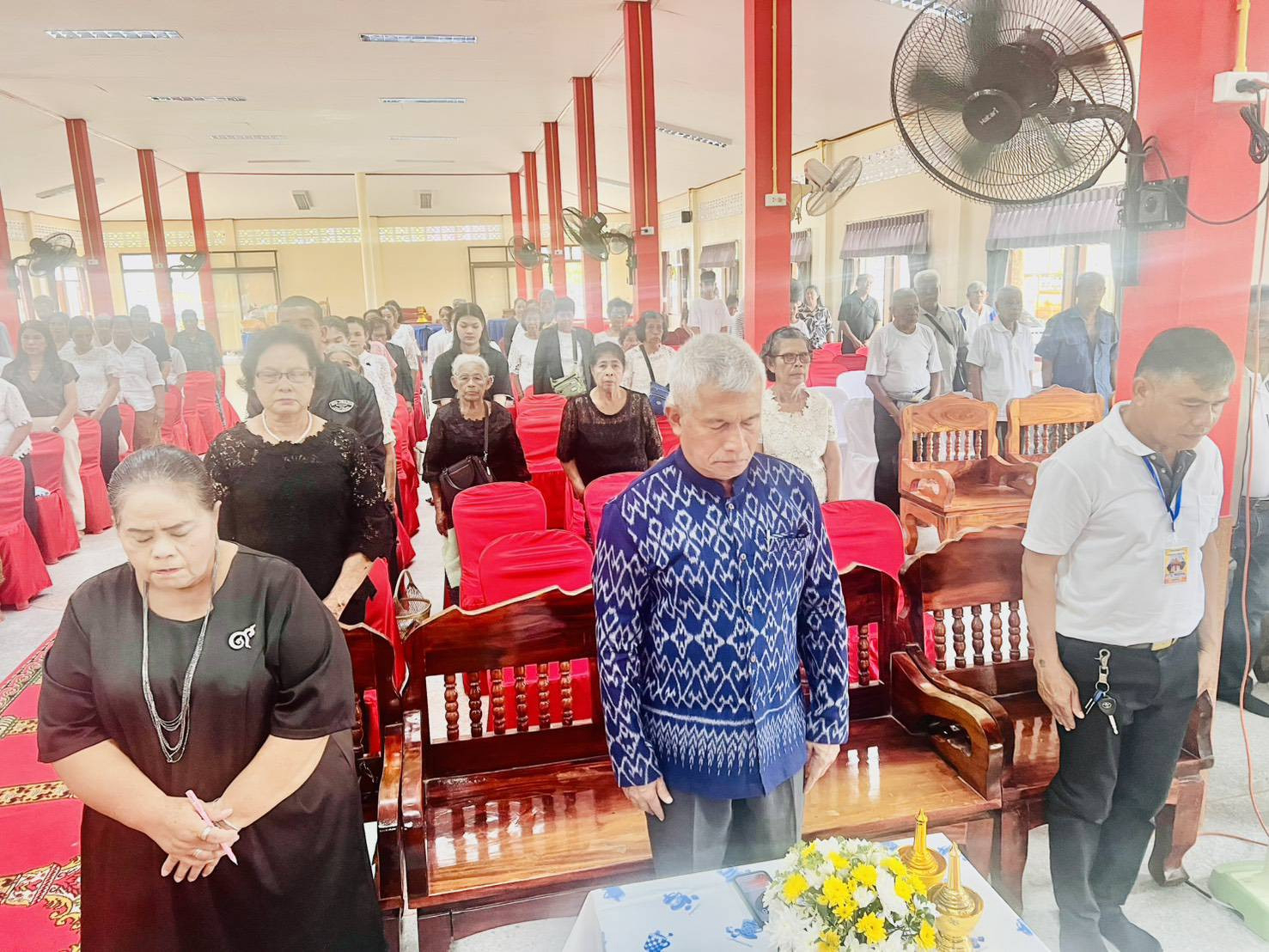 ภาพร่วมพิธีกรรมวัดจันทนาราม