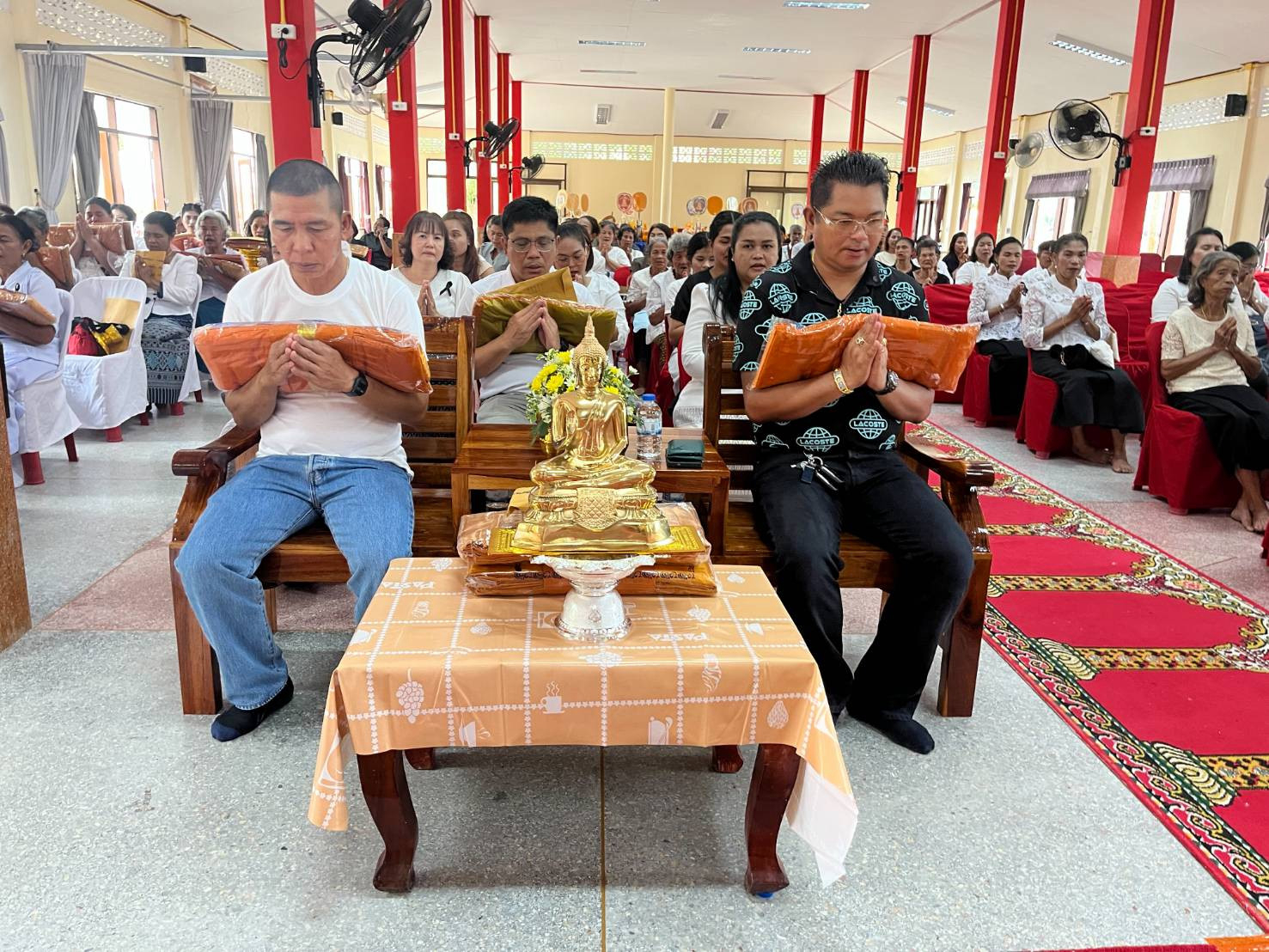 ภาพร่วมพิธีกรรมวัดจันทนาราม