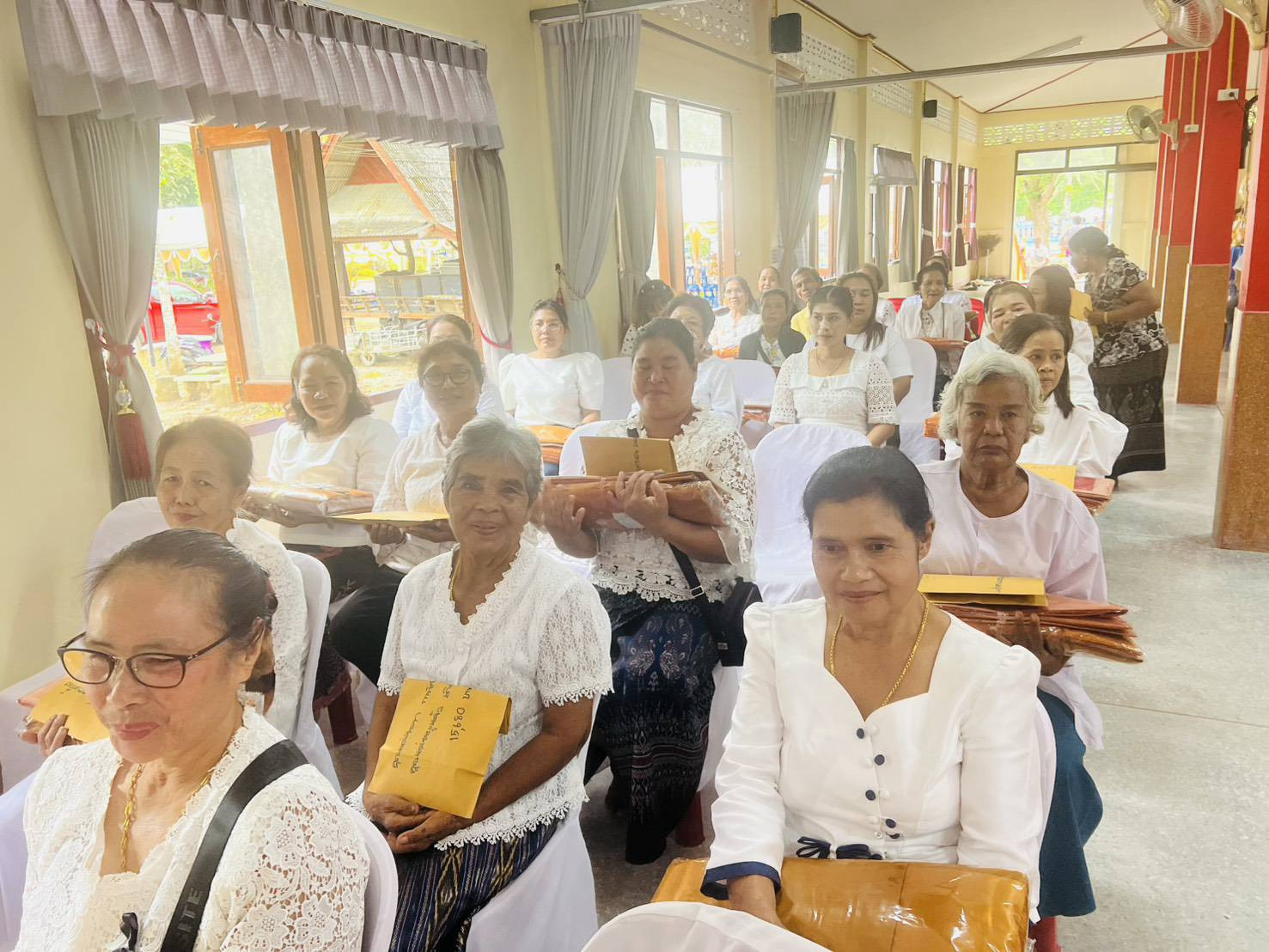 ภาพร่วมพิธีกรรมวัดจันทนาราม