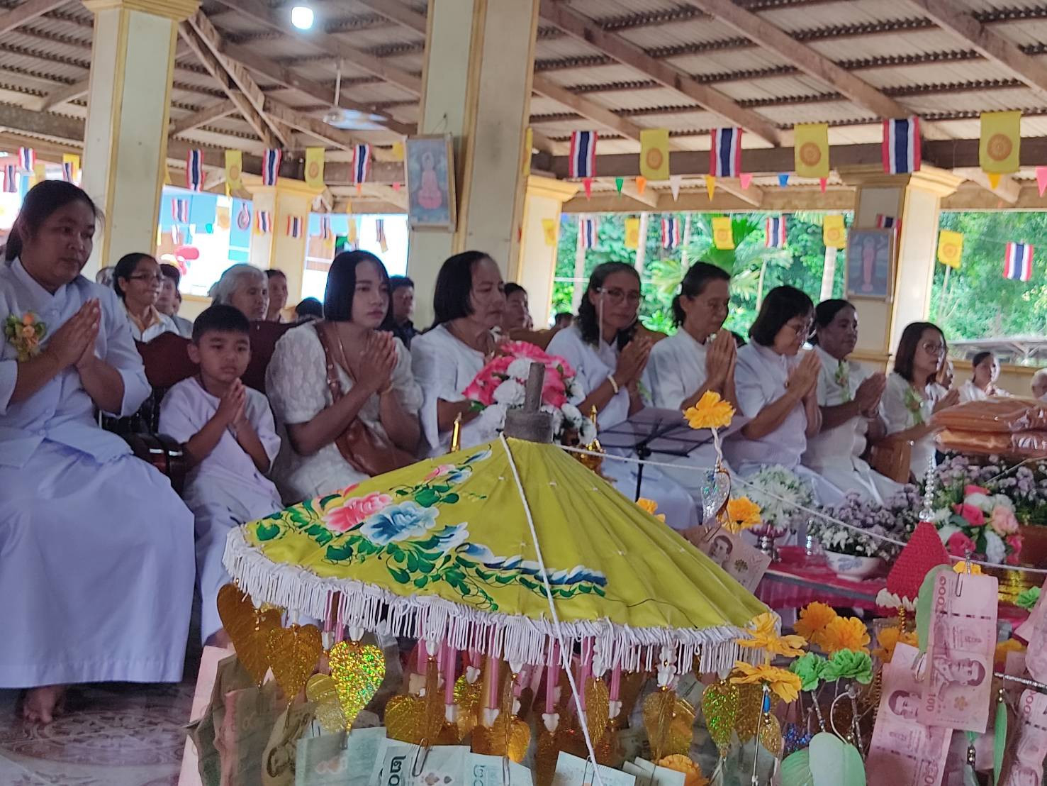 ภาพร่วมพิธีกรรมสำนักสงฆ์เขานาในพัฒนาราม