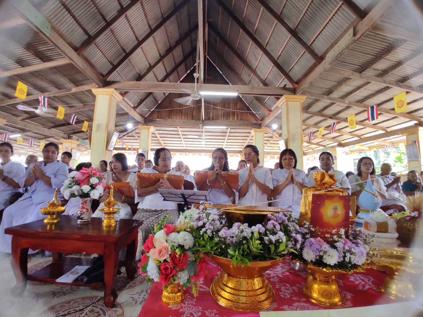 ภาพร่วมพิธีกรรมสำนักสงฆ์เขานาในพัฒนาราม