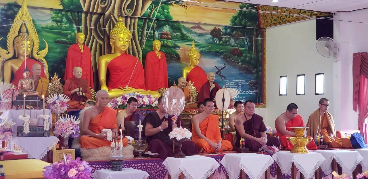 ภาพร่วมพิธีกรรมวัดวาลุการาม