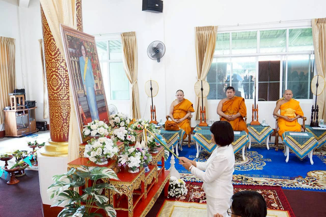 ภาพร่วมพิธีกรรมวัดศรีทรายมูล