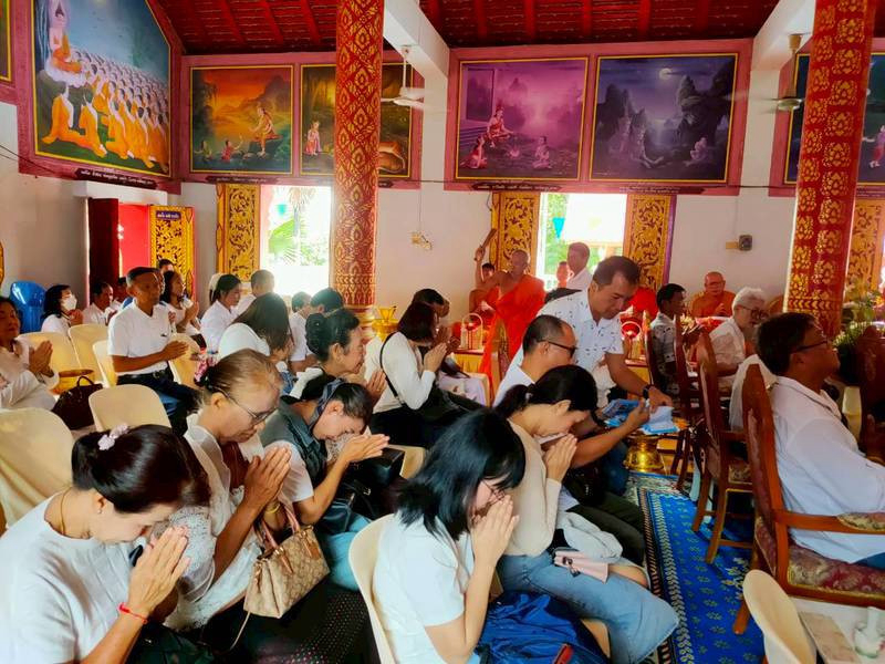 ภาพร่วมพิธีกรรมวัดดงนั่งคีรีชัย