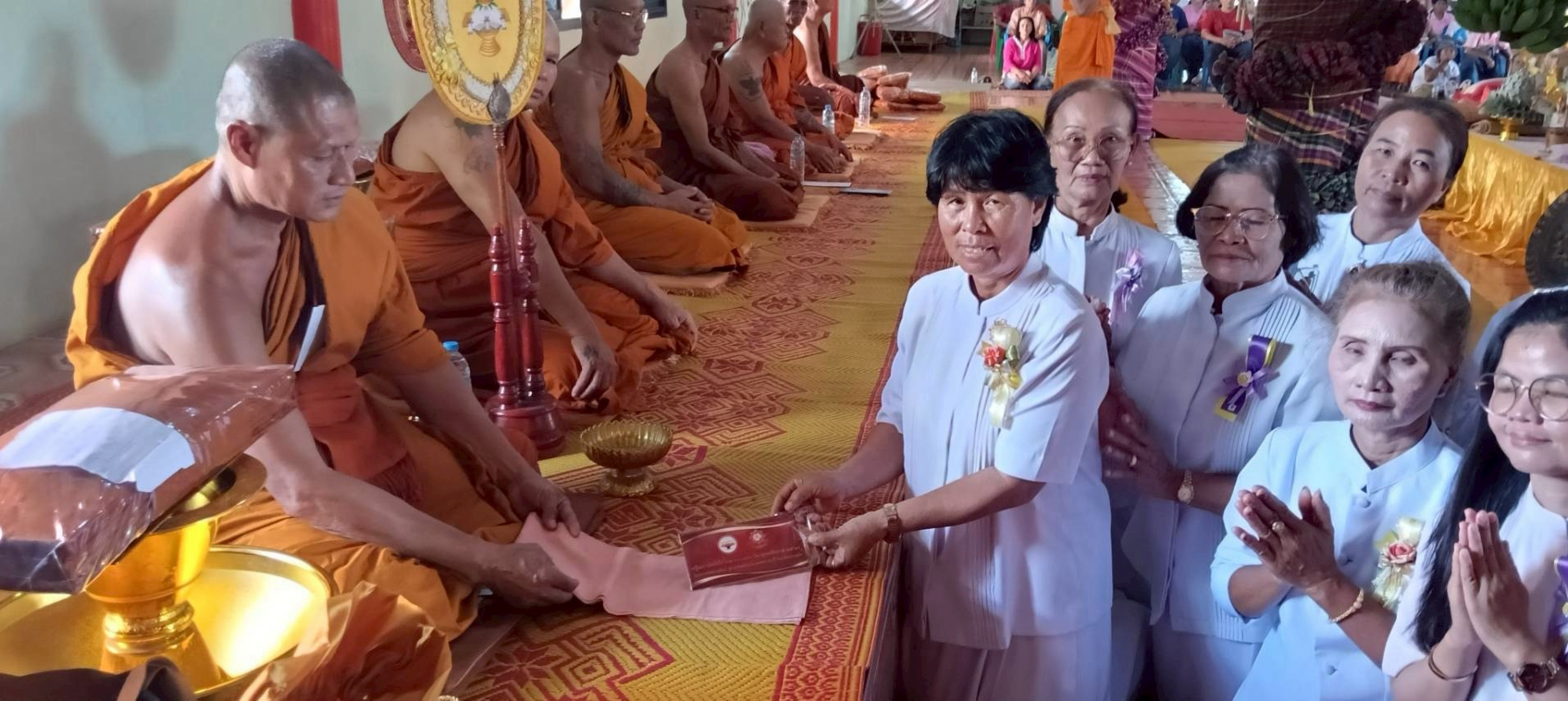 ภาพร่วมพิธีกรรมวัดป่าโคกโจด