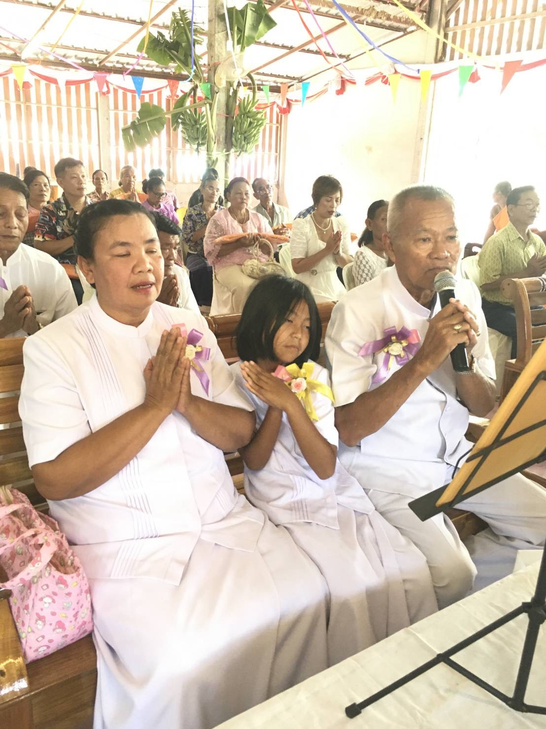 ภาพกล่าวคำถวายกฐินวัดบ้านหนองใหญ่