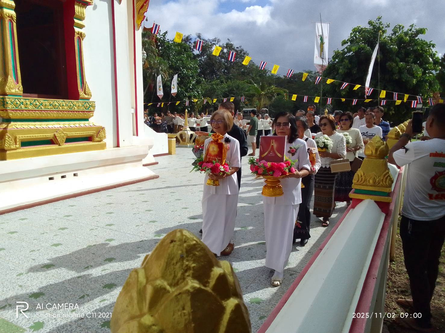 ภาพร่วมขบวนกฐินวัดพิสิฐบูรพาราม