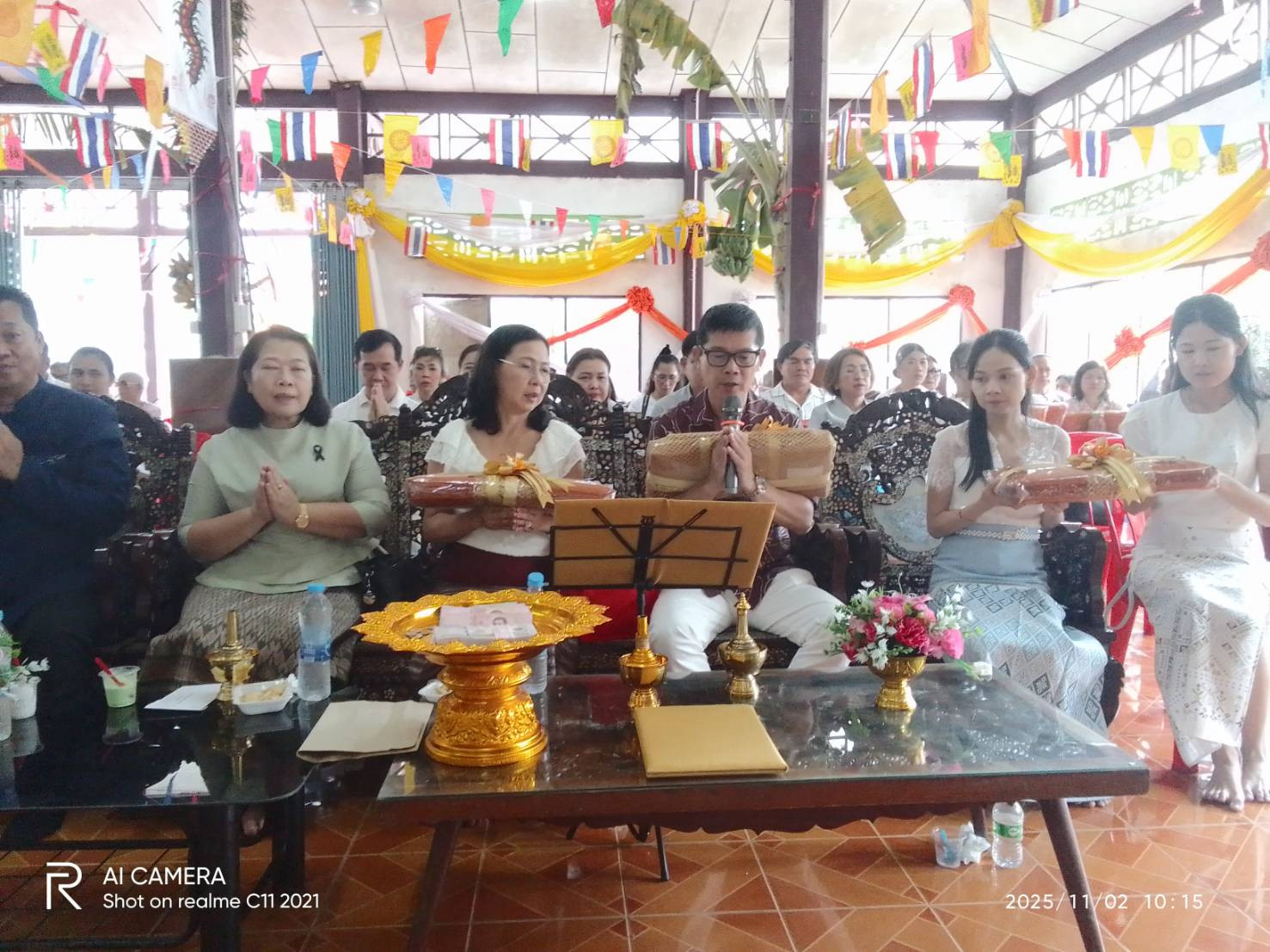 ภาพร่วมพิธีกรรมวัดพิสิฐบูรพาราม
