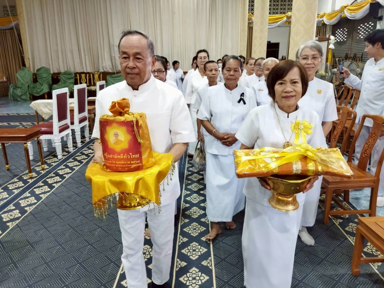 ภาพร่วมขบวนกฐินวัดปัจฉิมทัศน์