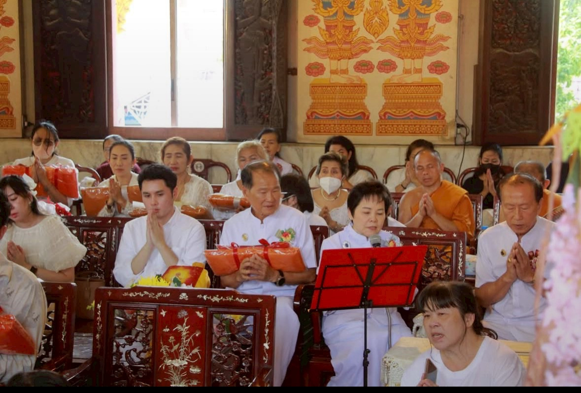 ภาพกล่าวคำถวายกฐินวัดจันทร์ประดิษฐาราม