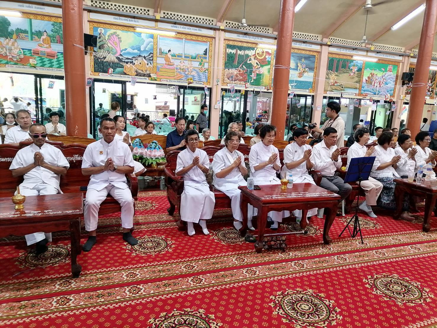 ภาพร่วมพิธีกรรมวัดศรีสุทธาวาส