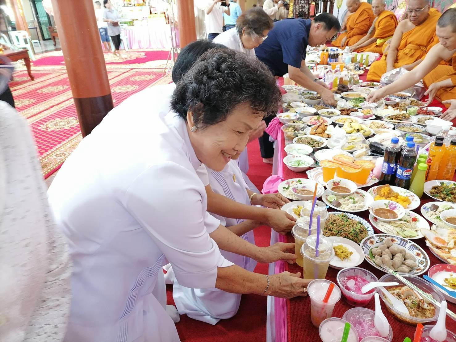 ภาพร่วมพิธีกรรมวัดศรีสุทธาวาส