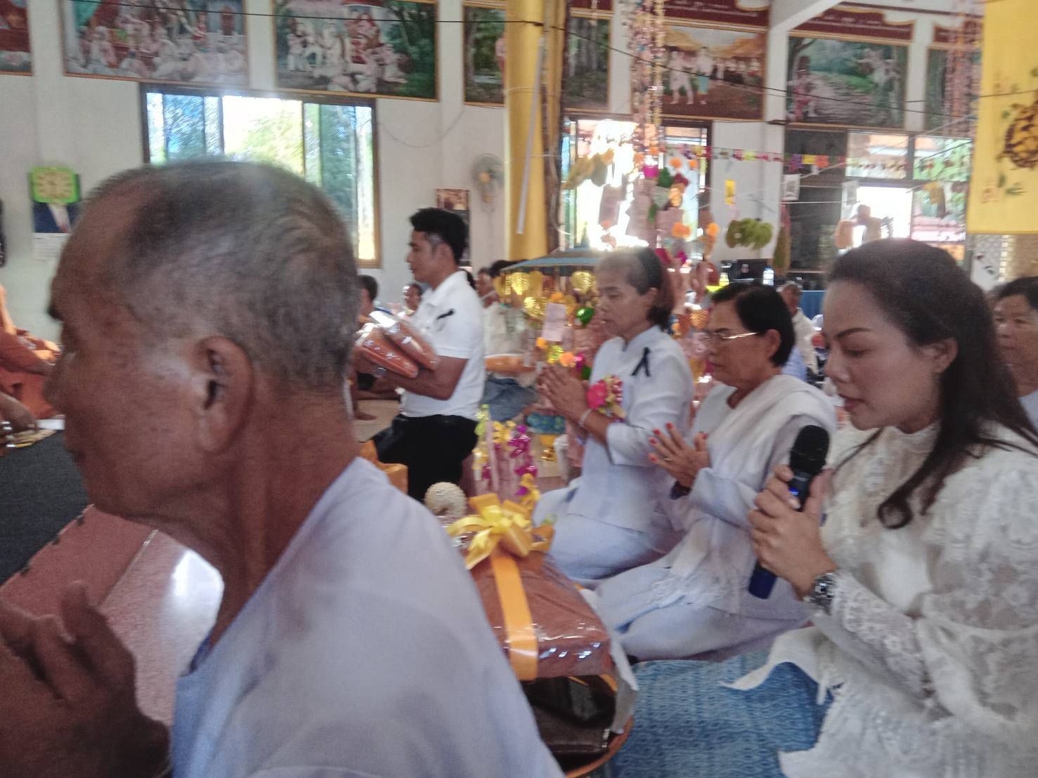 ภาพกล่าวคำถวายกฐินวัดผาสุก