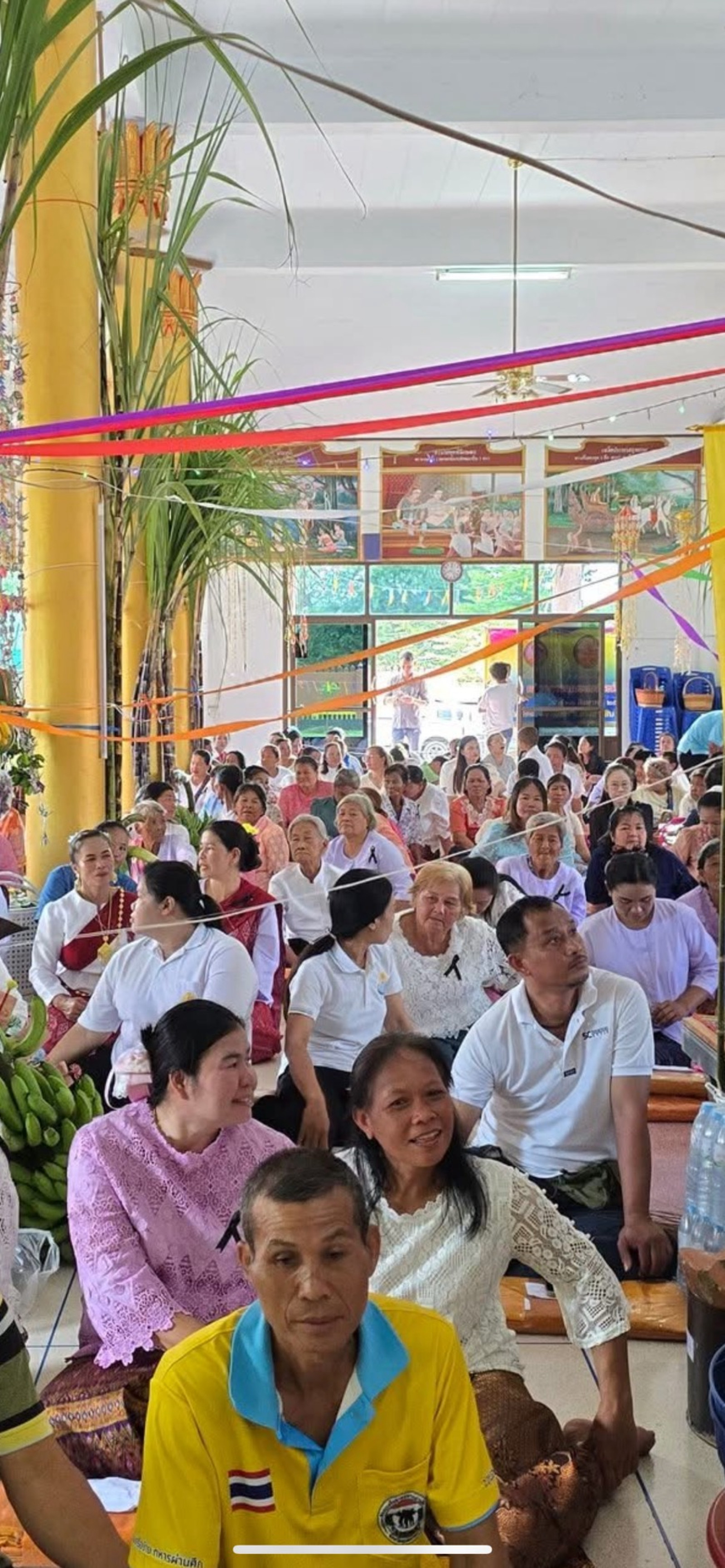 ภาพร่วมพิธีกรรมวัดผาสุก