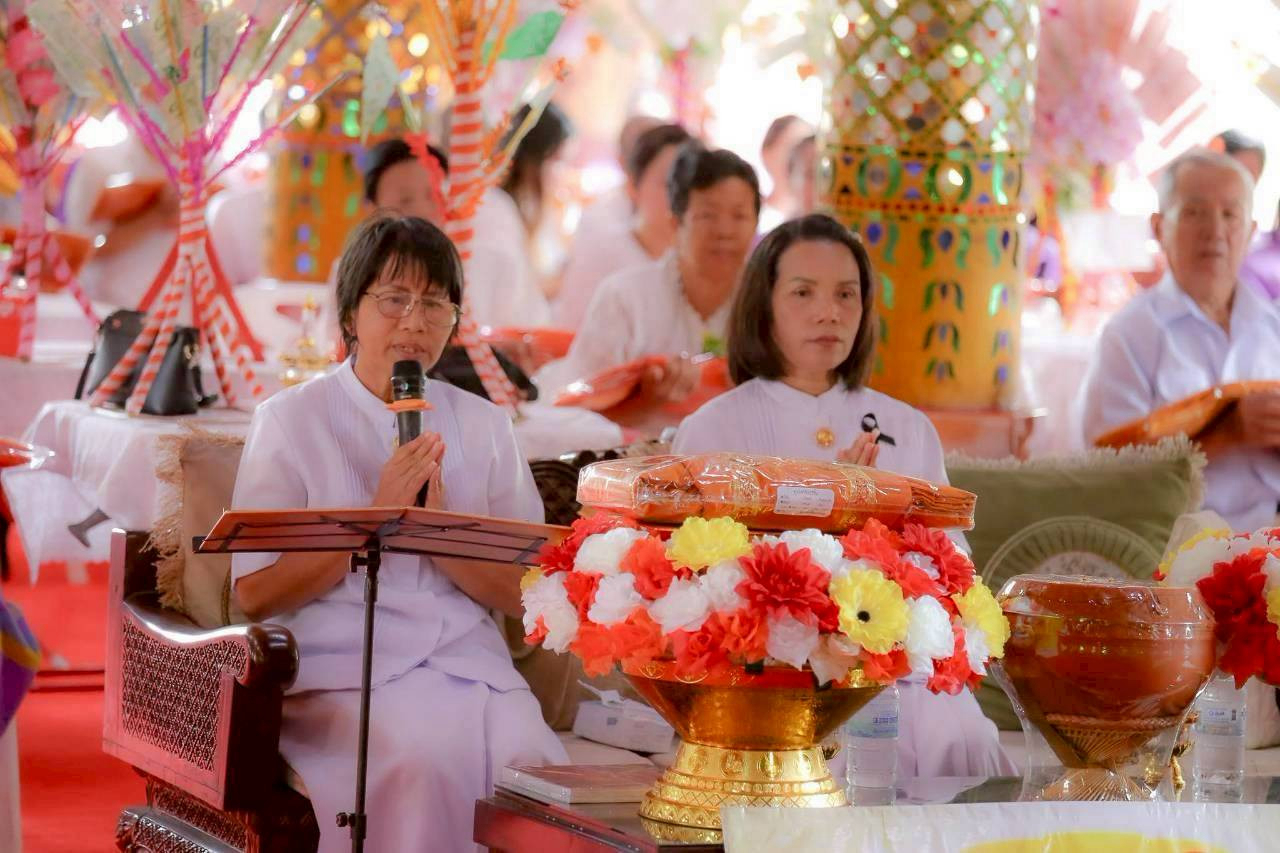 ภาพกล่าวคำถวายกฐินวัดถาวรรังสี