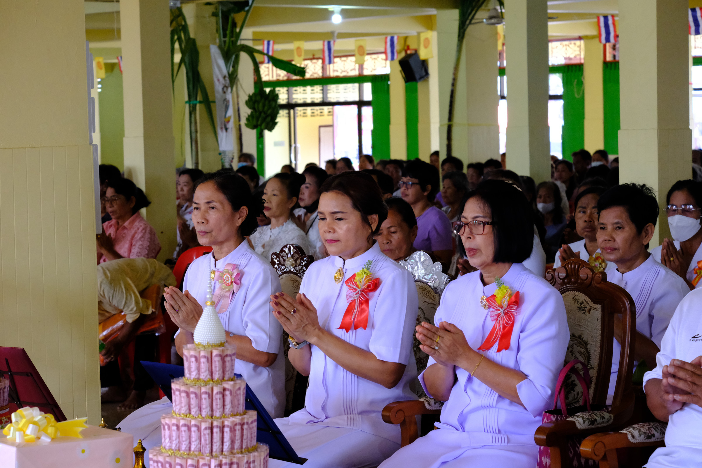 ภาพร่วมพิธีกรรมวัดสว่างสามัคคี