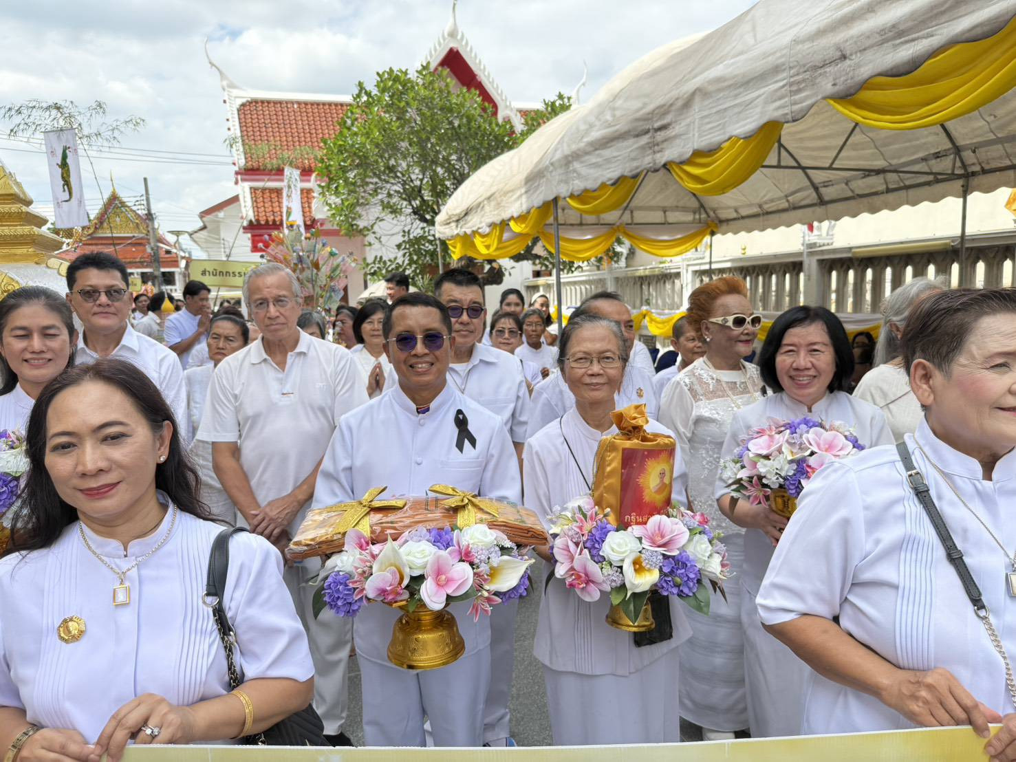ภาพร่วมพิธีกรรมวัดจันทรสโมสร