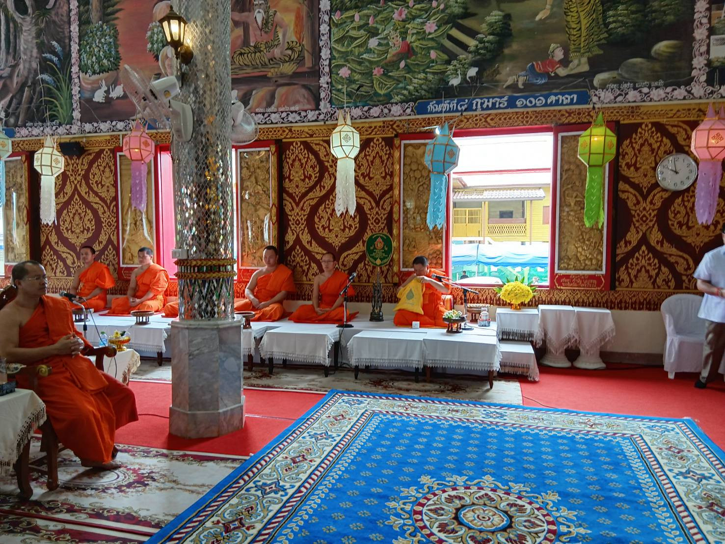 ภาพร่วมพิธีกรรมวัดศรีทรายมูล