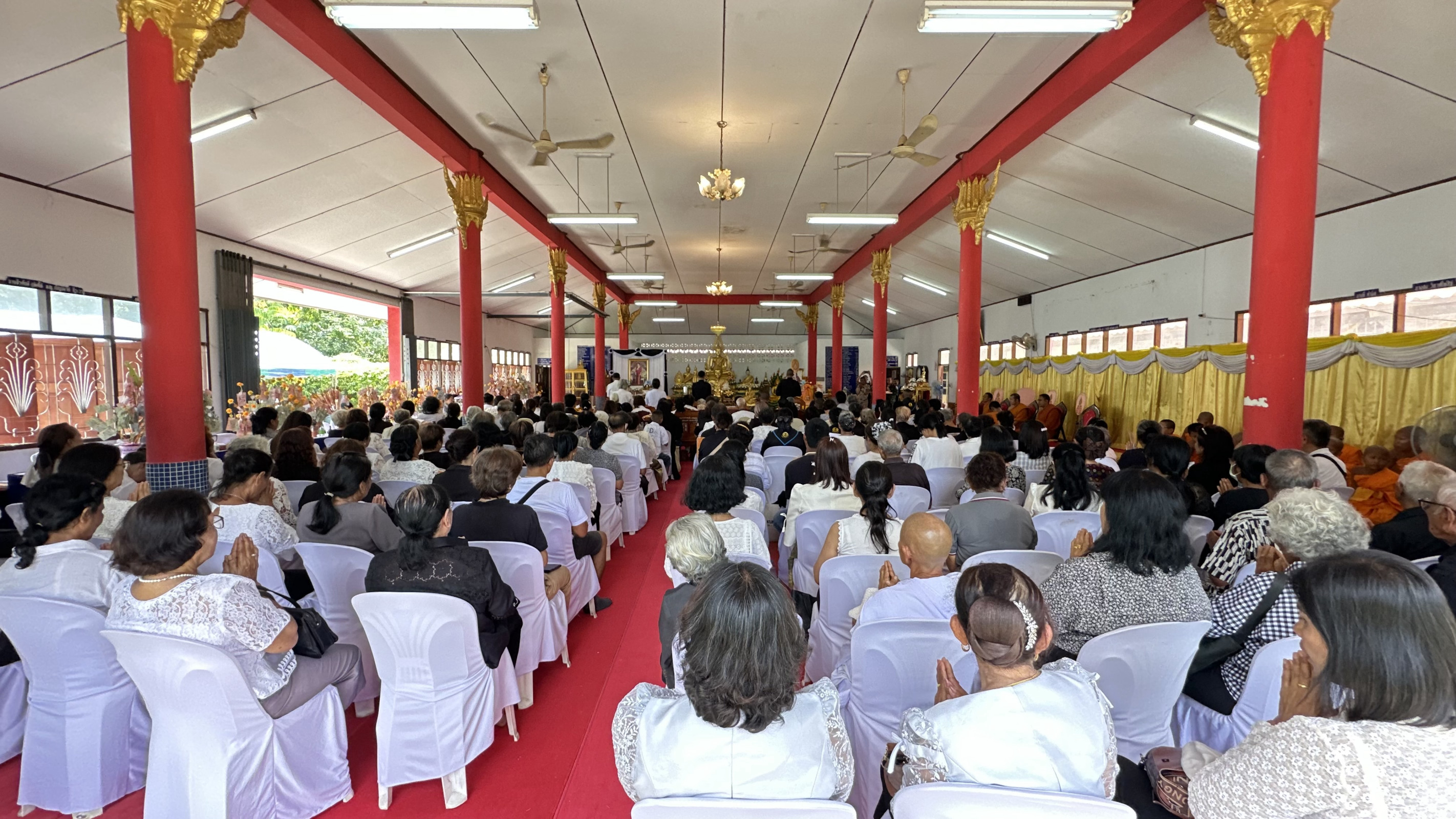 ภาพร่วมพิธีกรรมวัดสุนทรประชาราม