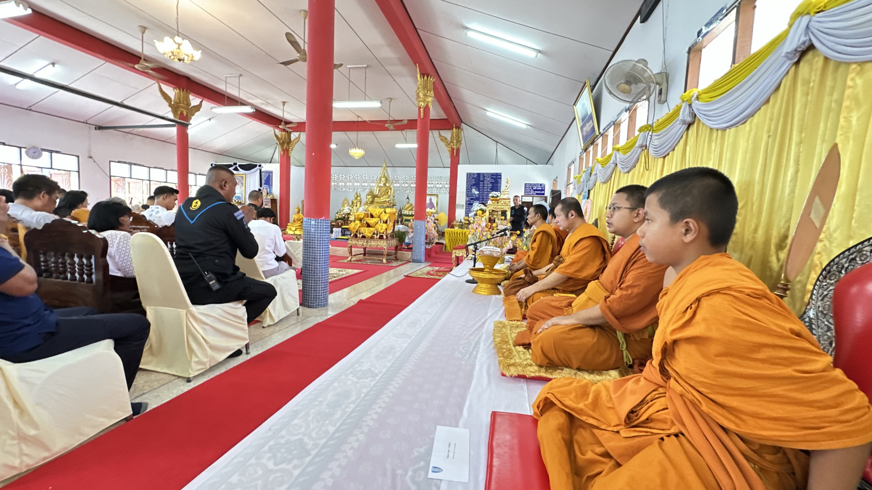 ภาพร่วมพิธีกรรมวัดสุนทรประชาราม