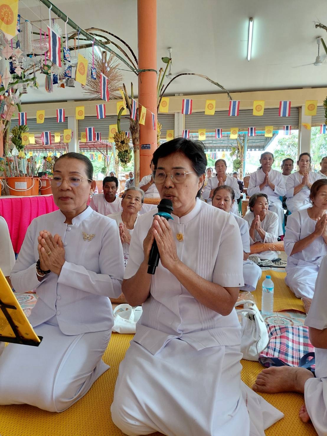 ภาพกล่าวคำถวายกฐินวัดกุดเวียน