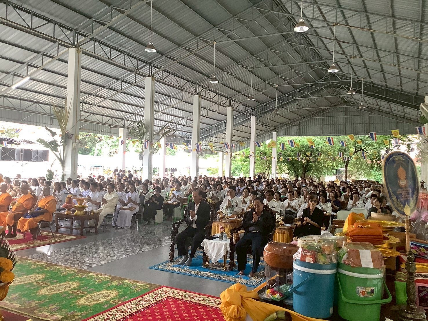 ภาพร่วมพิธีกรรมวัดชัยภูมิวนาราม