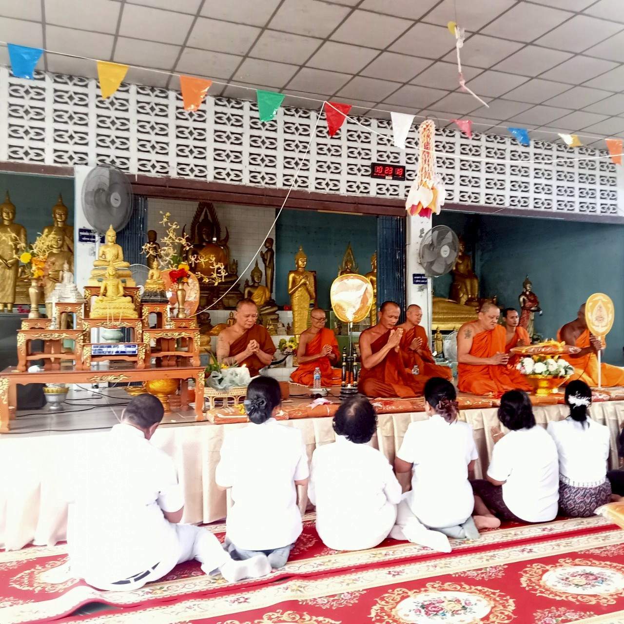 ภาพร่วมพิธีกรรมวัดควนชุม