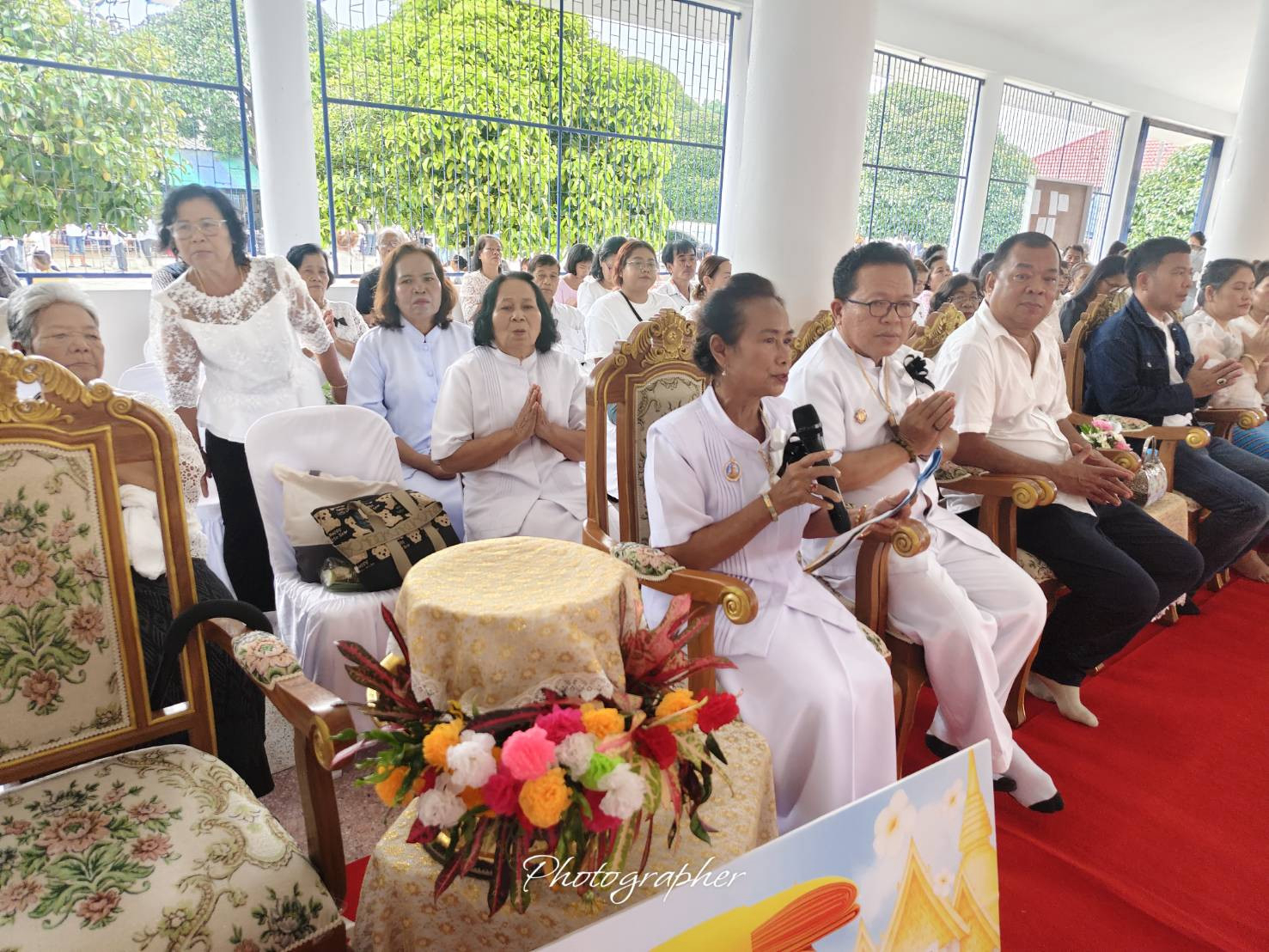 ภาพกล่าวคำถวายกฐินวัดวังม่วง