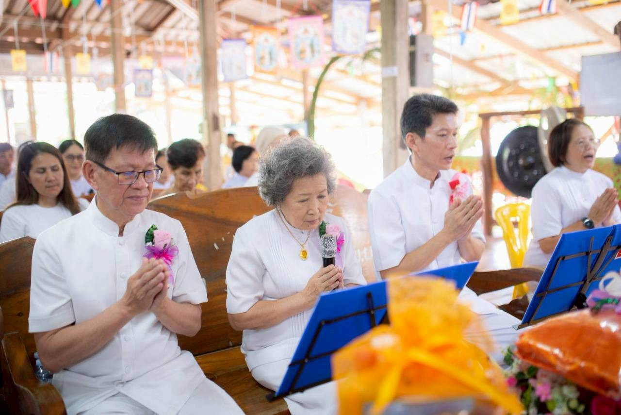 ภาพกล่าวคำถวายกฐินวัดกกกอก