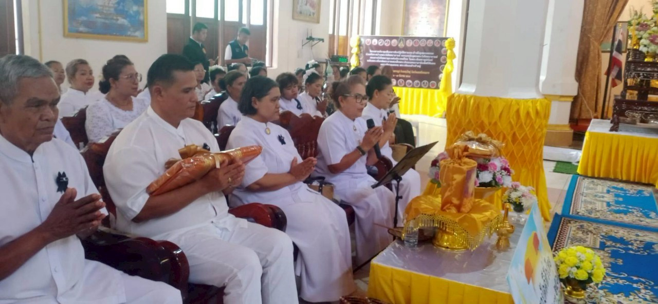 ภาพร่วมพิธีกรรมวัดประดิษฐาราม