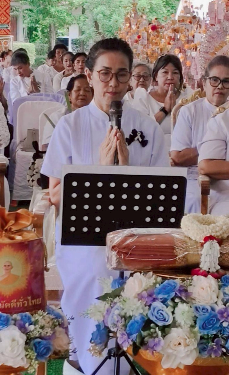 ภาพกล่าวคำถวายกฐินวัดจันดี