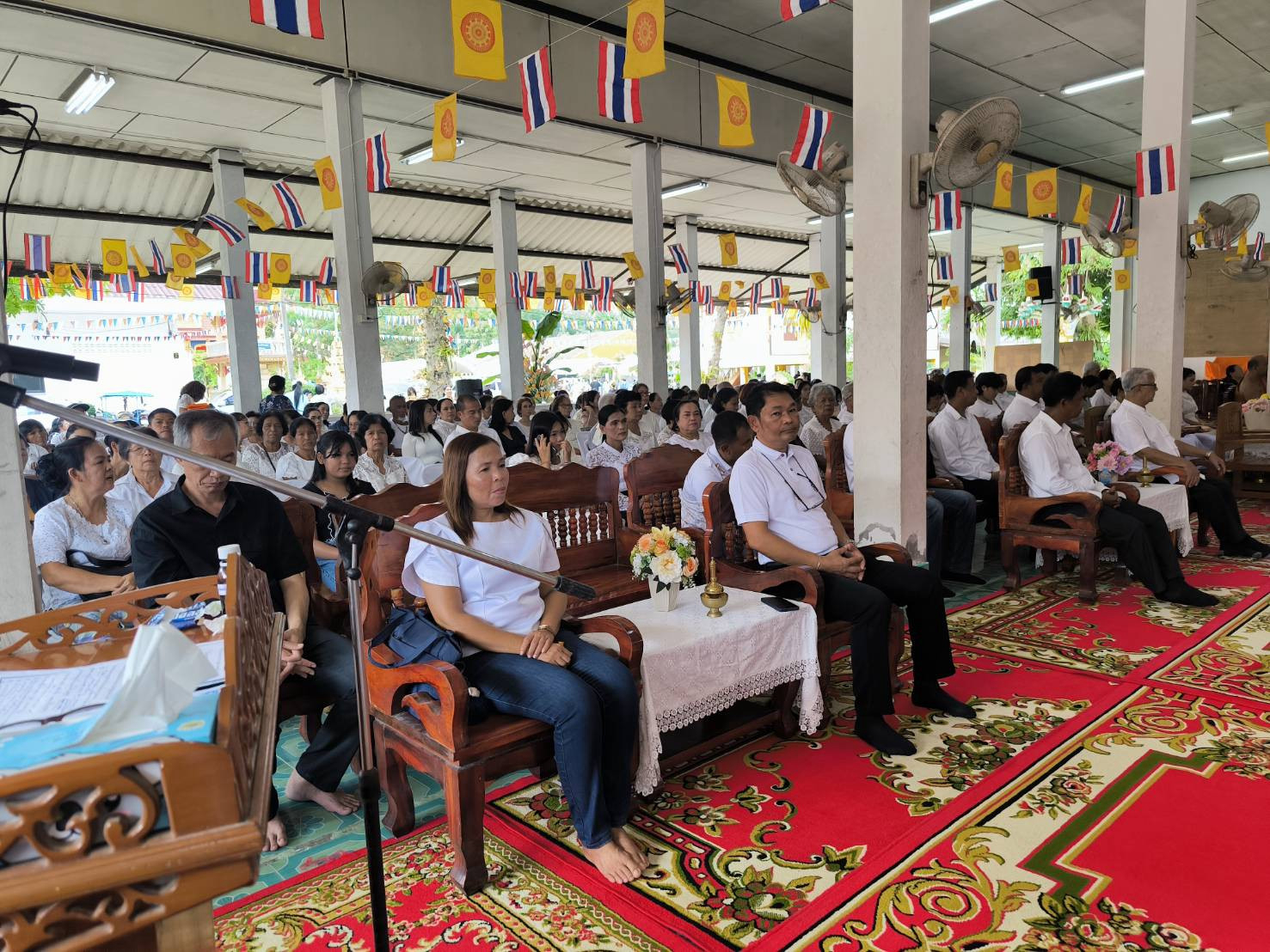 ภาพร่วมพิธีกรรมวัดศรีรัตนาราม