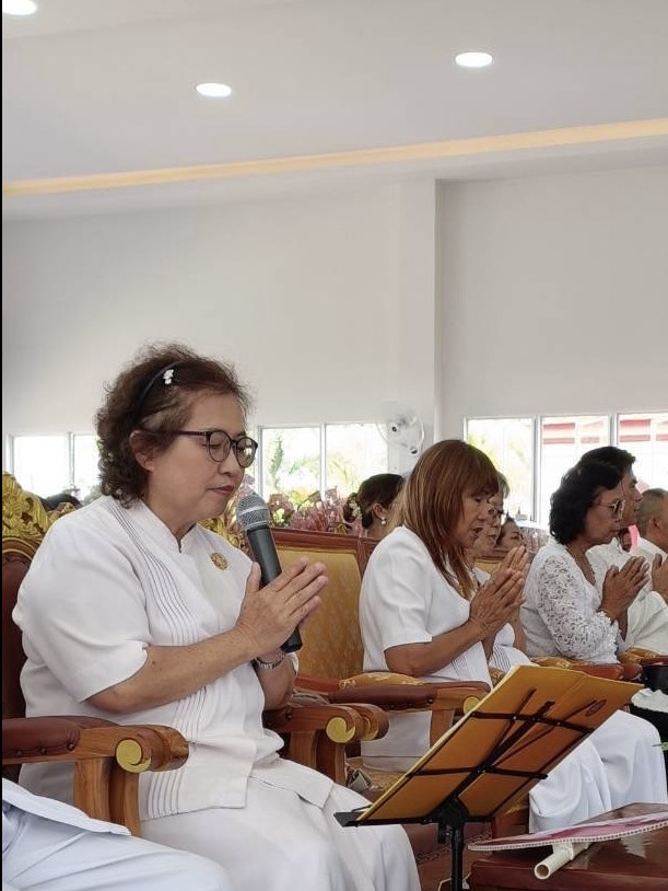 ภาพกล่าวคำถวายกฐินวัดห้วยหลาด