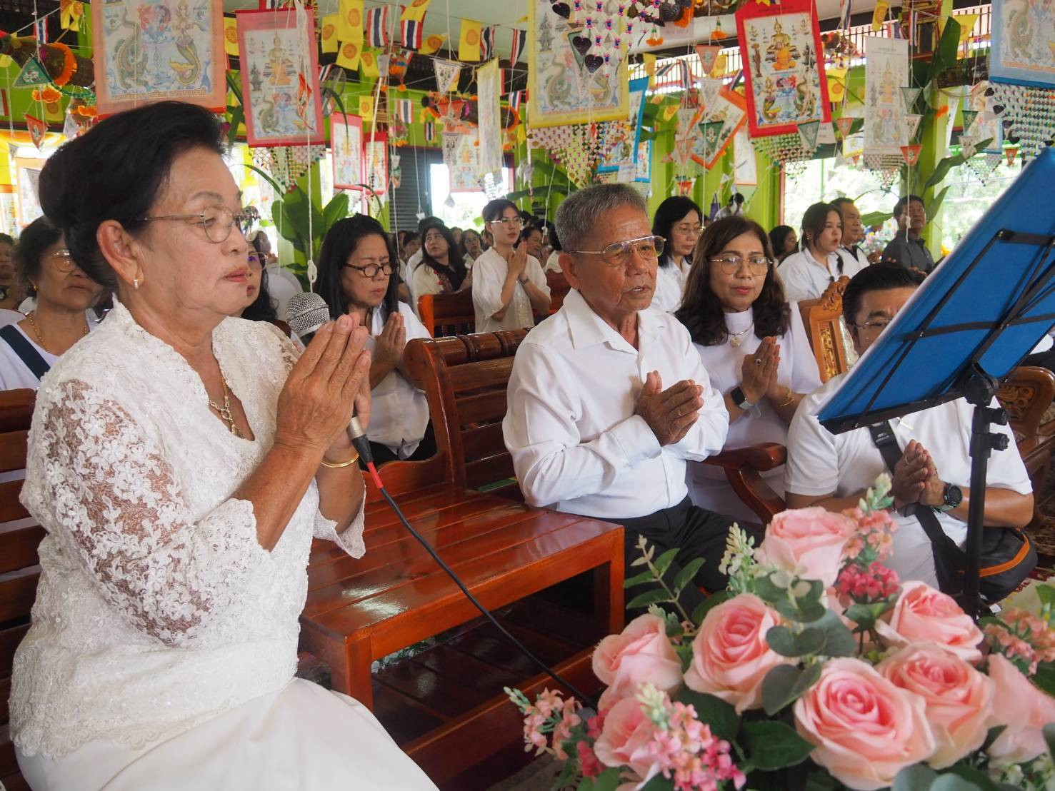 ภาพกล่าวคำถวายกฐินวัดชนะสงสารพิทยาธร