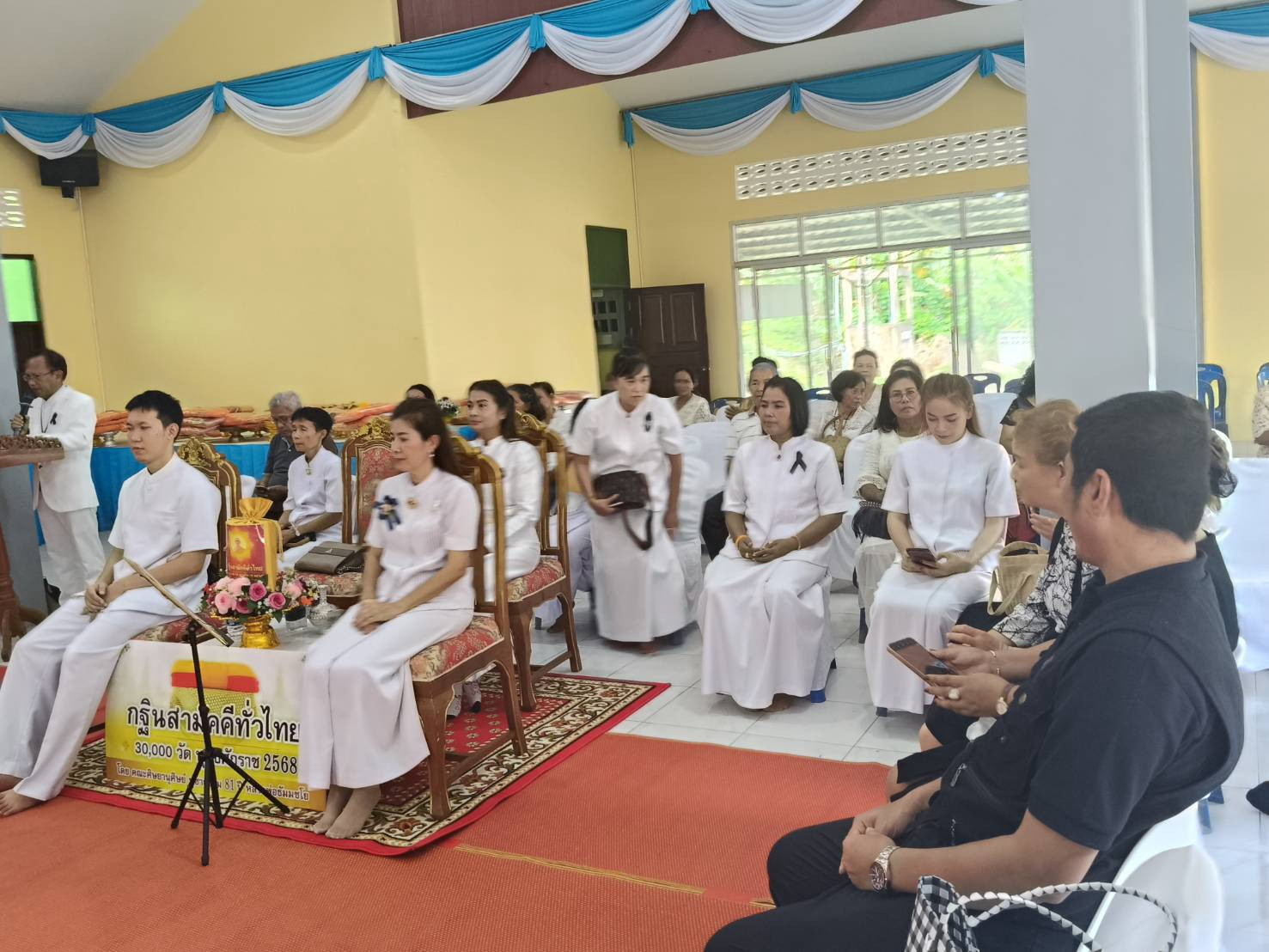 ภาพกล่าวคำถวายกฐินวัดสิทธิชัยรังสรรค์(สิทธิไชยบำรุง)