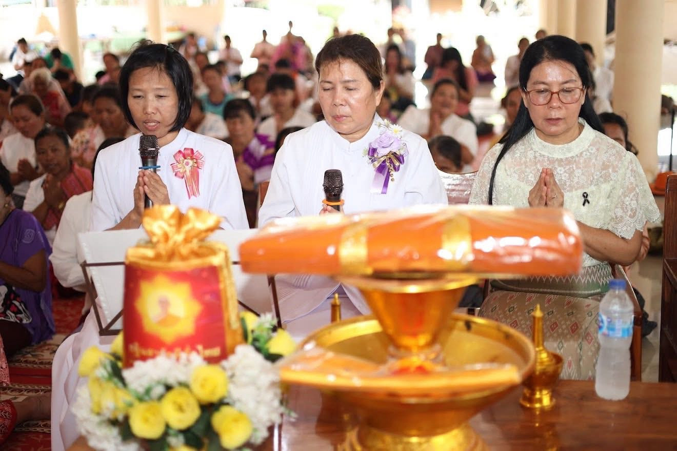 ภาพกล่าวคำถวายกฐินวัดโคกน้อย