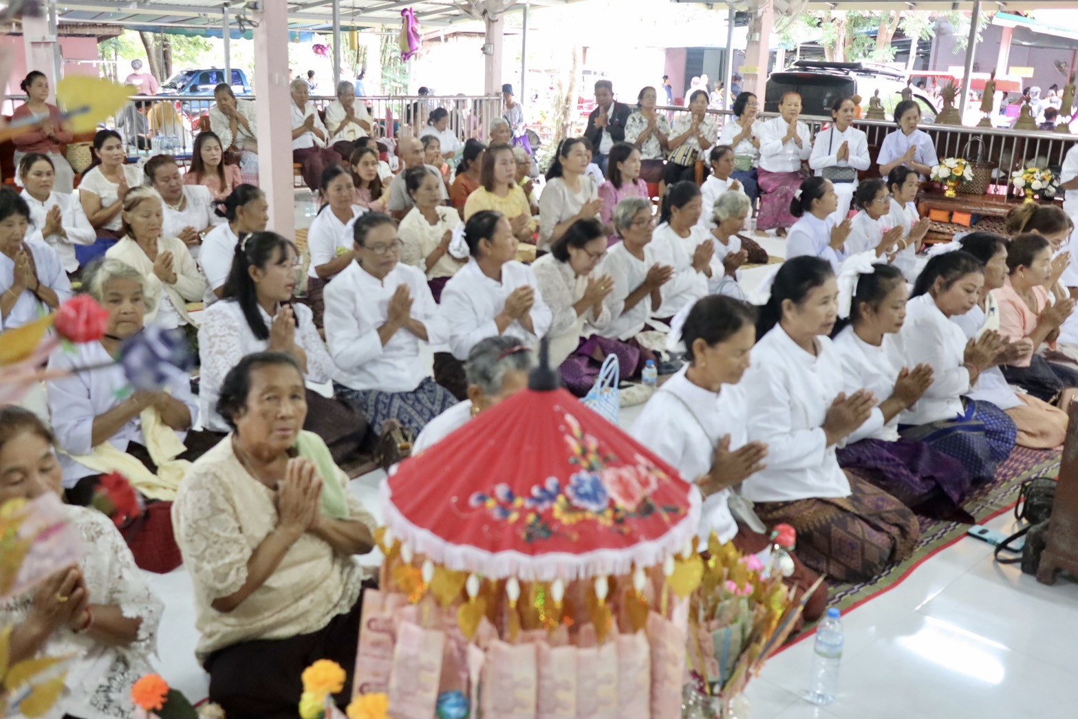 ภาพร่วมพิธีกรรมวัดป่าเทพพยัคฆภูมิ