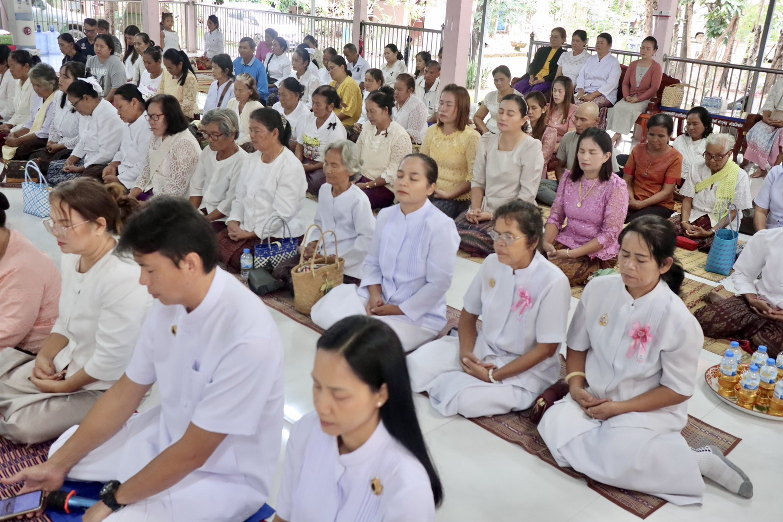 ภาพร่วมพิธีกรรมวัดป่าเทพพยัคฆภูมิ