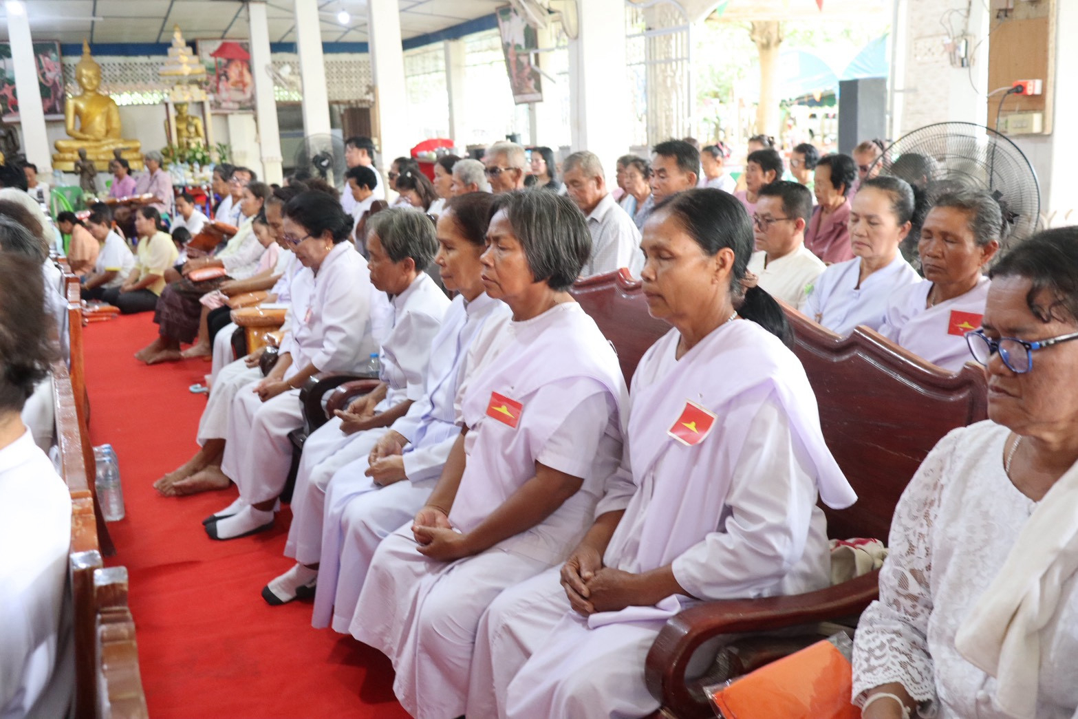 ภาพร่วมพิธีกรรมวัดโคกสะอาด