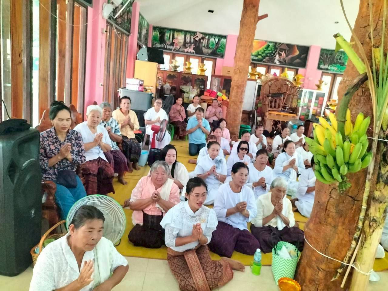 ภาพร่วมพิธีกรรมวัดโคกสูง