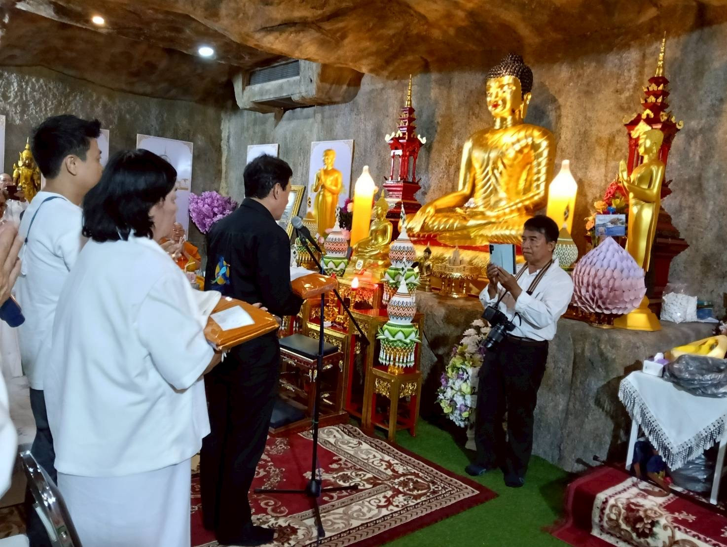 ภาพร่วมพิธีกรรมพุทธมณฑลจังหวัดเชียงใหม่