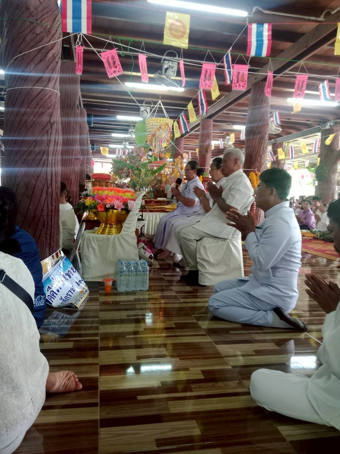 ภาพกล่าวคำถวายกฐินวัดโคกเตาเหล็ก หนองลุมปุ๊ก