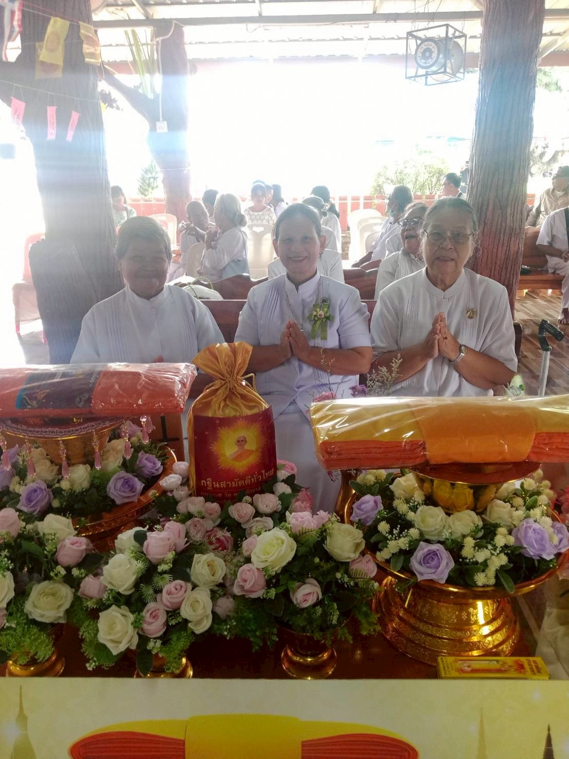 ภาพร่วมพิธีกรรมวัดโคกเตาเหล็ก หนองลุมปุ๊ก