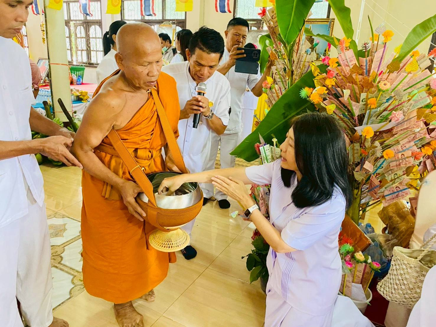 ภาพร่วมพิธีกรรมวัดศรัทธาประชาบูรณะ