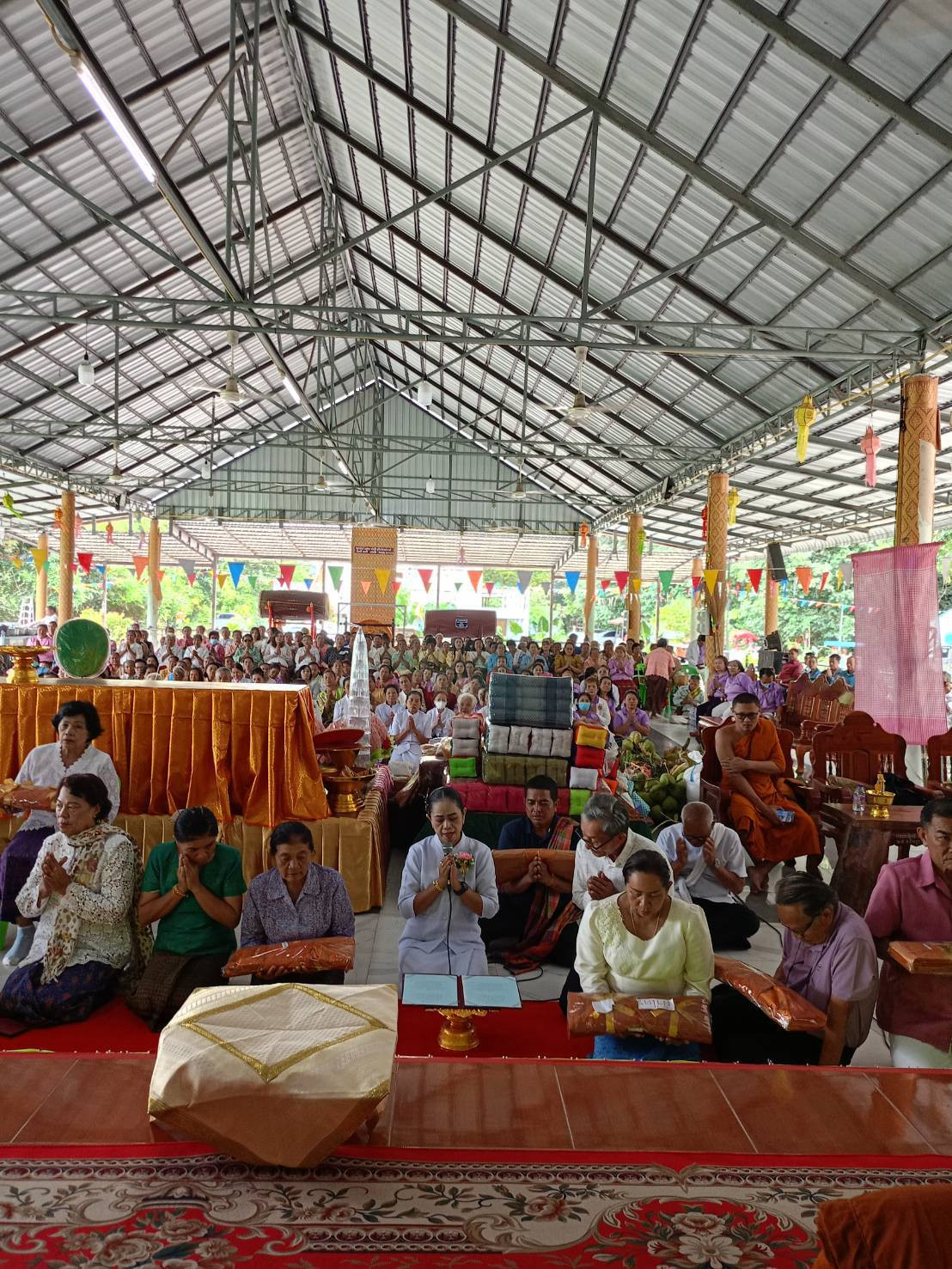 ภาพกล่าวคำถวายกฐินวัดป่าดอนแคน